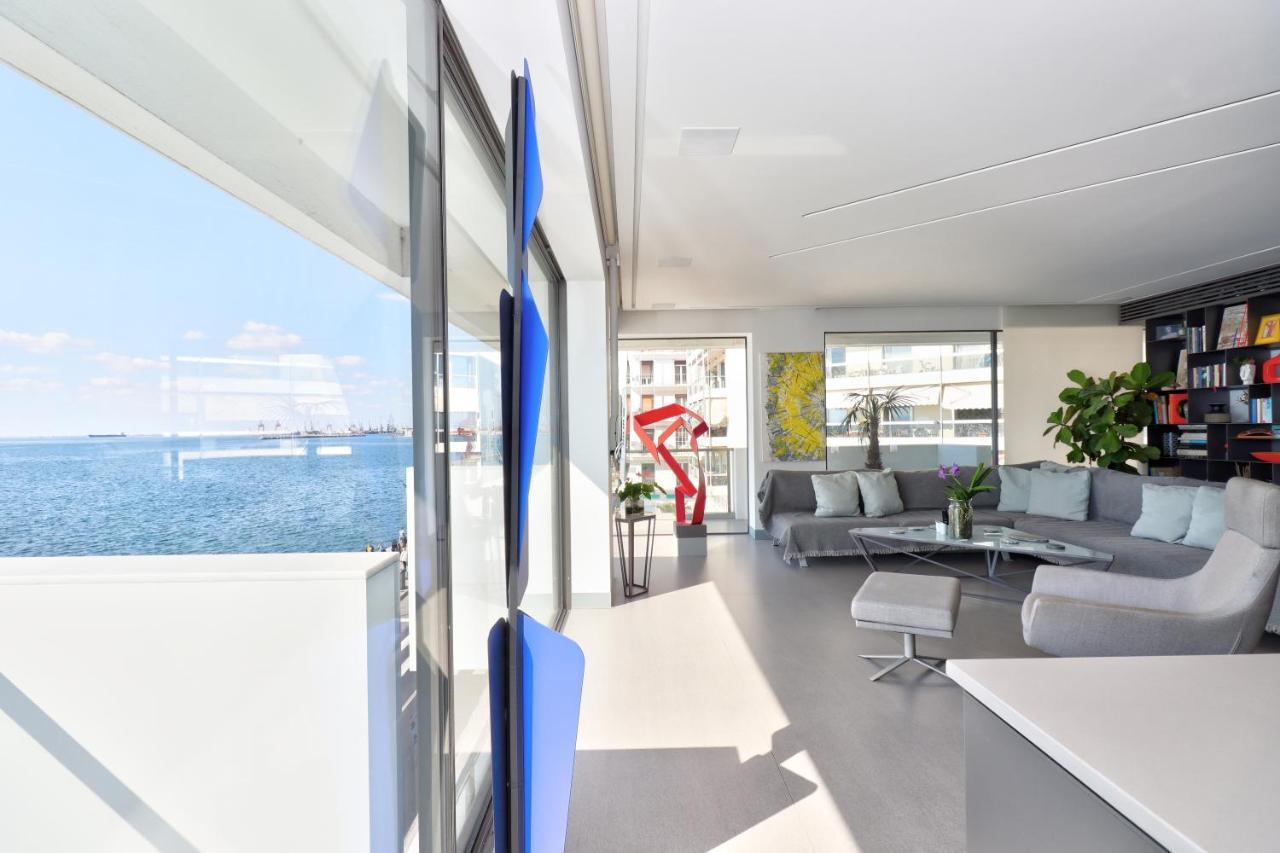 Infinity Sea View Apartment Thessaloniki Exterior foto